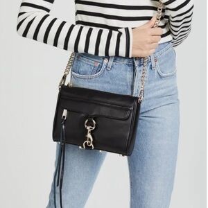 Rebecca Minkoff Mini M.A.C. in Black Leather